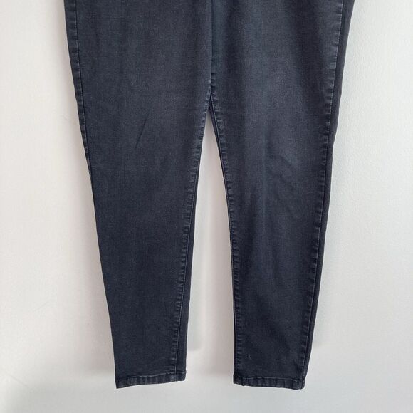 Democracy Pants "Ab"Solution Black Stretch Skinny Jeans Womens Size 16 Classic - Picture 5 of 9